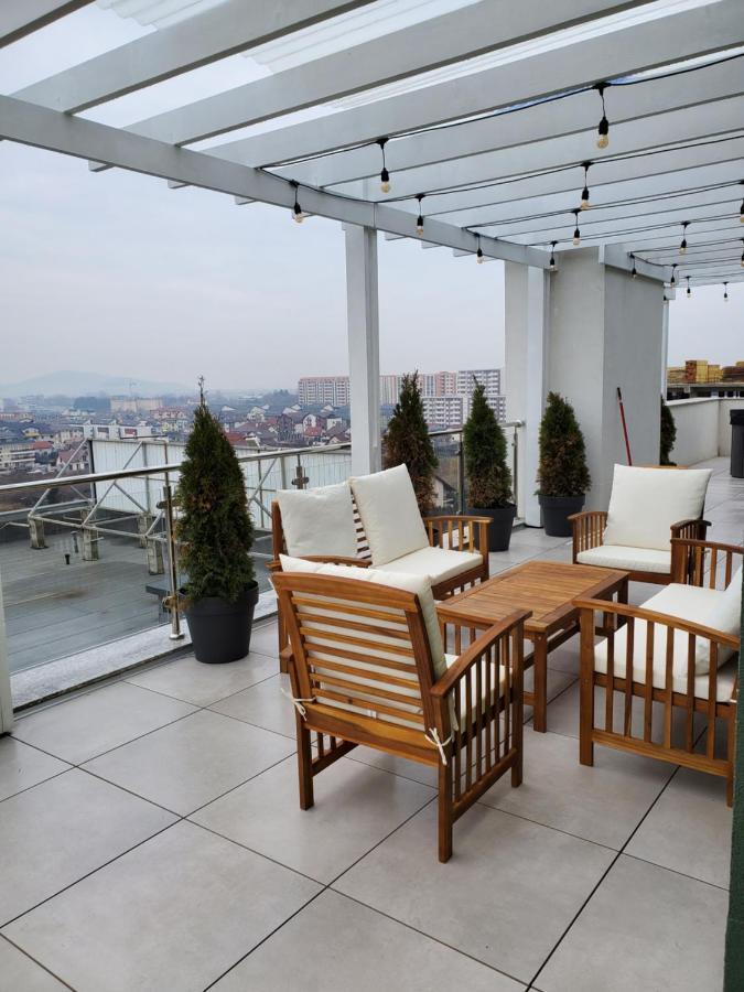 Jad- Penthouse With Jacuzzi And Mountain View - Coresi Braşov Exteriör bild